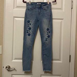 tommy hilfiger mid rise ankle skinny